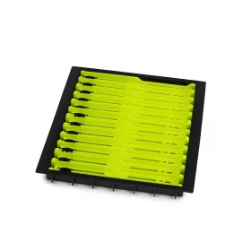   Matrix Small Winder Tray Lime Zestaw Drabinek na Przypony 18cm 12szt.