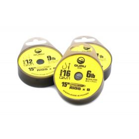   Guru QM1 Speed Stop Ready Rigs 15 förknuten krok - 38 cm - 12 QM1 - 9lb - 0,22mm