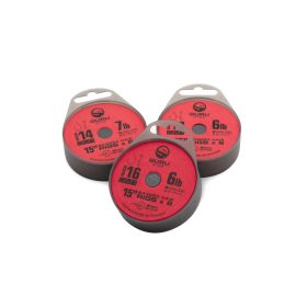   Guru QM1 Bait Bands 14 Z oczkiem, Bezzadziorowy Wiązany Hak Monofilowy 8 szt.