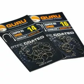   Guru Szuper XS Horog méret 20 (Szakáll nélküli/Lapátos végű) - horog