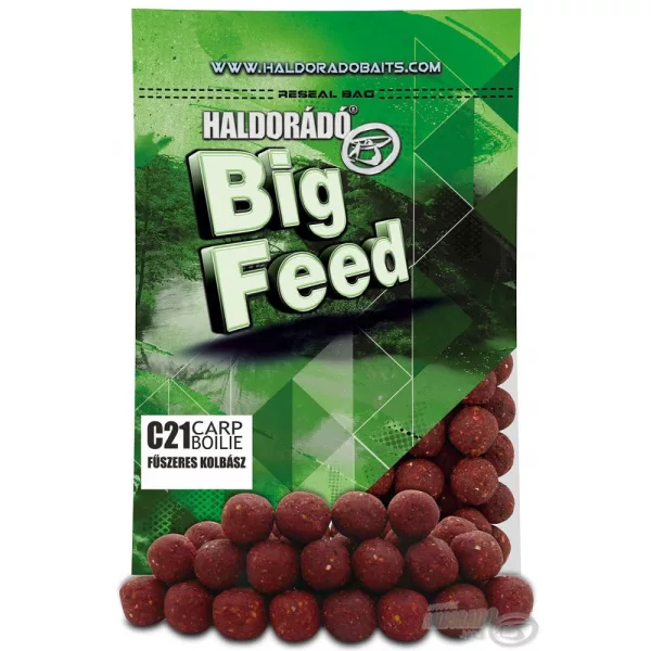 Haldorádó Big Feed - Kulka Proteinowa C21 - Pikantna Kiełbasa