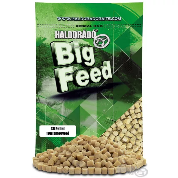 Haldorádó Big Feed - Pelet C6 - Orzech Tygrysi