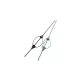 Haldorádó Pellet Feeder koszyk zanętowy Zielony/Czarny 45gr 2szt