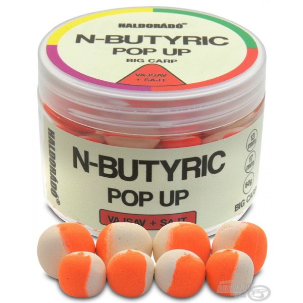 Haldorádó N-Butyric Pop Up Big Carp 13, 17 mm - Kwas Masłowy + Ser