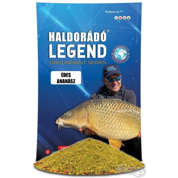 Haldorádó LEGEND Groundbait - Słodki Ananas 800gr