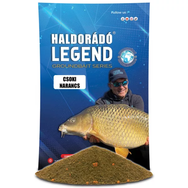 Haldorádó Legend Groundbait Czekolada-Pomarańcza 800gr Zanęta
