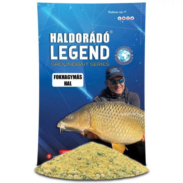 Haldorádó Legend Groundbait Ryba Czosnkowa 800gr Zanęta