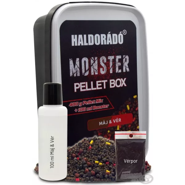 Haldorádó MONSTER Pellet Box - Wątroba & Krew