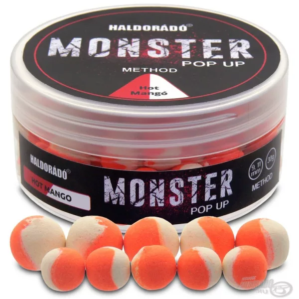 Haldorádó MONSTER Pop Up Method 9, 11 mm - Ostre Mango