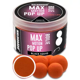   Haldorádó Max Motion Boilie Pop Up Czarna Kałamarnica 50gr 16-20mm Kulki proteinowe