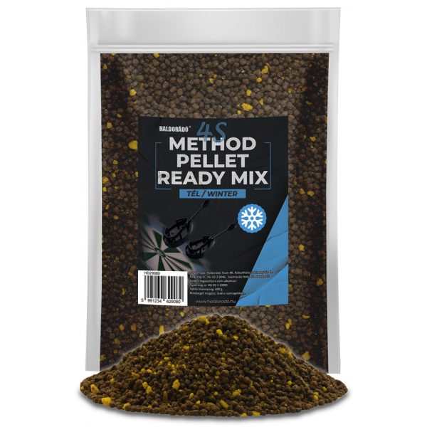 Haldorádó 4S Method Pellet Ready Mix Zima Granulat do zanęty 600gr