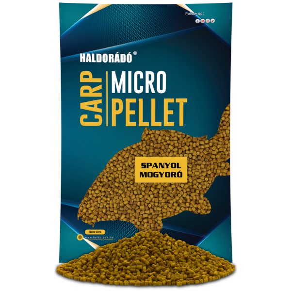 Haldorádó Mikro Pellet Karpiowy Hiszpański Orzech 600gr 3mm Pellet zanętowy