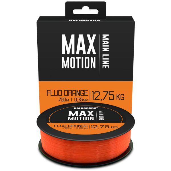 Haldorádó Max Motion 0,35mm 750m Monofil żyłka główna - Fluo Pomarańczowy