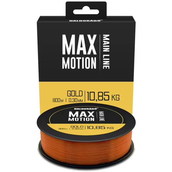 Haldorádó Max Motion 0,30mm 800m Monofil żyłka główna - Złoty