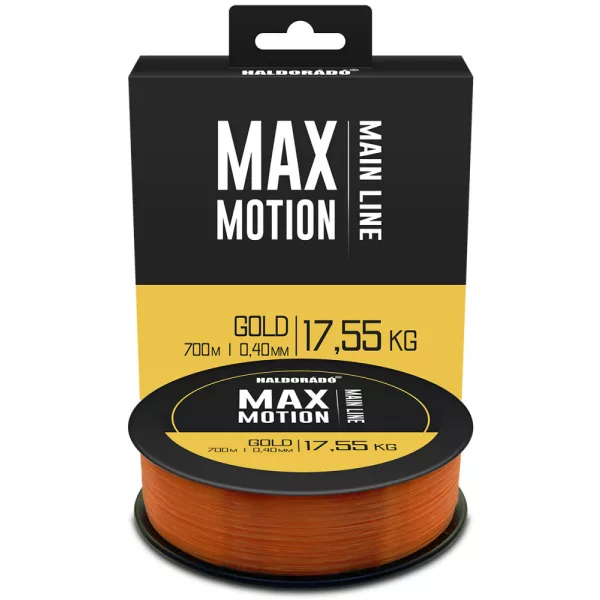 Haldorádó Max Motion 0,40mm 700m Monofil żyłka główna - Złoty