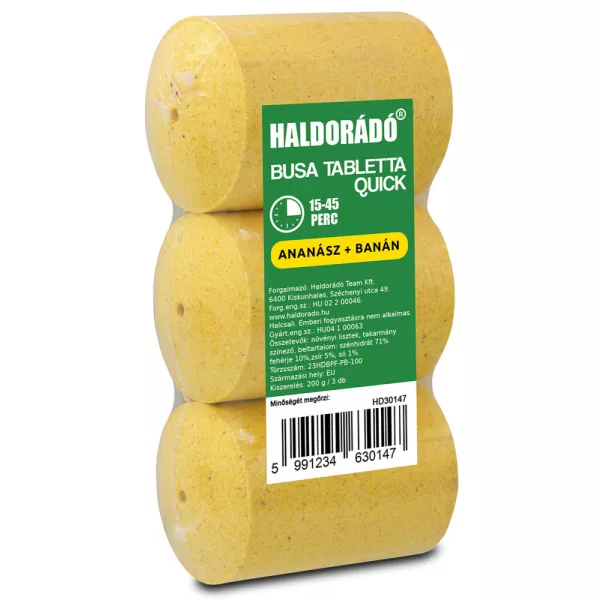Haldorádó Tabletka Tołpygi Quick Ananas-Banan 3 szt./opakowanie