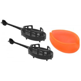   Haldorádó Dart Metal L 45gr koszyk method feeder 2szt+1szt zestaw z gumowym narzędziem do napełniania