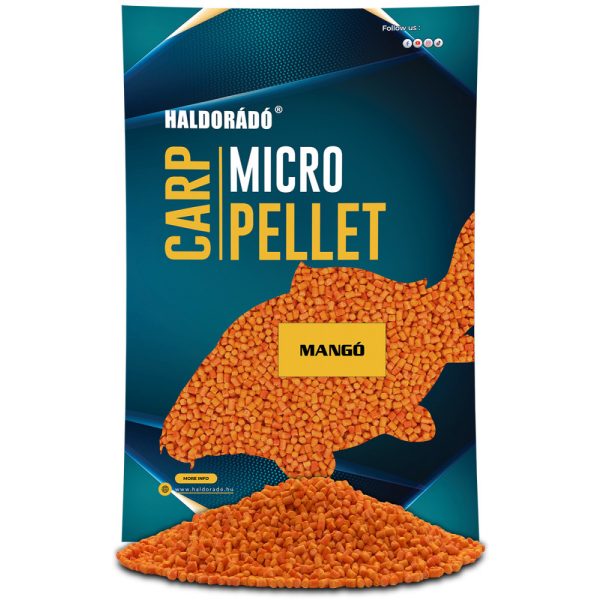 Haldorádó Mikro Pellet Karpiowy Mango 600gr 3mm Pellet zanętowy