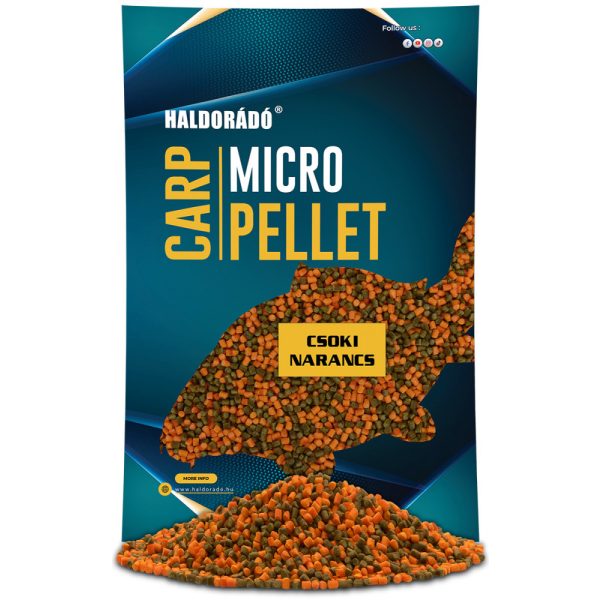 Haldorádó Mikro Pellet Karpiowy Czekolada-Pomarańcza 600gr 3mm Pellet zanętowy