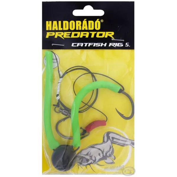 Haldorádó Catfish Rig 5 Fireball Zestaw do Połowu Sumów 110gr