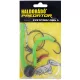 Haldorádó Catfish Rig 5 Fireball Zestaw do Połowu Sumów 110gr