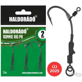 Haldorádó Ronnie Rig PR-2 Zawiązany Haczyk do Boilie 3szt