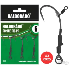 Haldorádó Ronnie Rig PR-6 Zawiązany Haczyk do Boilie 3szt