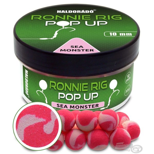 Haldorádó Ronnie Rig Pop Up Sea Monster 10mm Kulka Proteinowa Haczykowa 30gr
