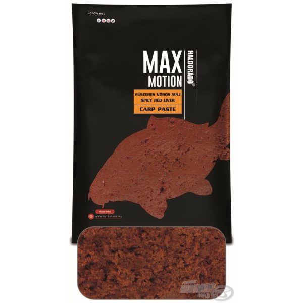 Haldorádó Max Motion Carp Paste Pikantna Czerwona Wątroba Pasta 600gr