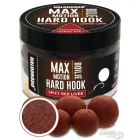   Haldorádó Max Motion Boilie Hard Hook Wafter 24, 30mm Pikantna Czerwona Wątroba Kulka Proteinowa 150gr