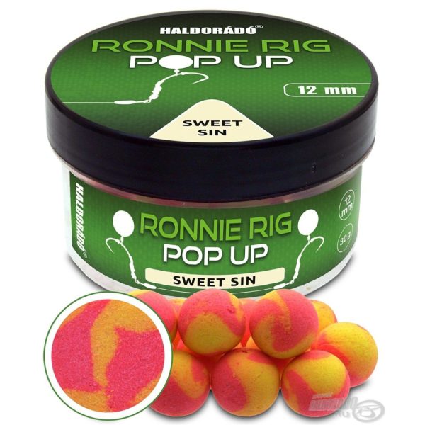 Haldorádó Ronnie Rig Pop Up Sweet Sin 12mm Przynętowe Kulki Proteinowe 30gr