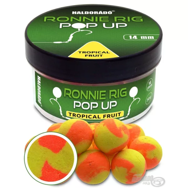 Haldorádó Ronnie Rig Pop Up Tropical Fruit 14mm Kulka Proteinowa Zanętowa 30gr