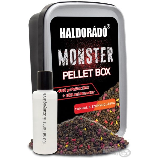 Haldorádó Monster Pellet Box Tuńczyk i Larwa Ochotki 400gr