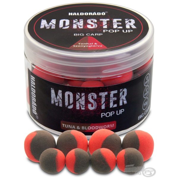 Haldorádó Monster Pop Up Big Carp Tuńczyk & Larwa Komara 13-17mm Pop Up 50gr