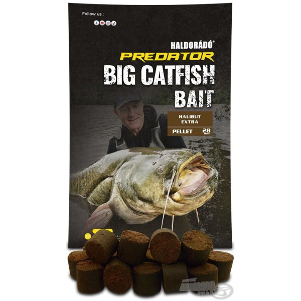 Haldorádó Catfish Bait Pellet 28mm Halibut Extra Pellet na Suma 1kg