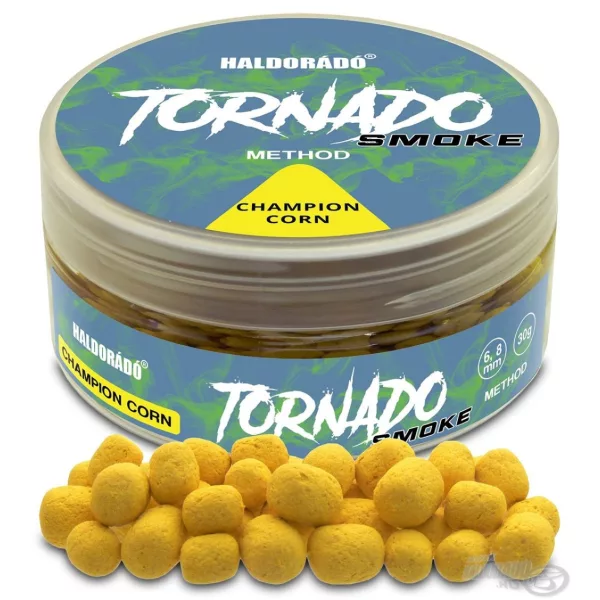 Haldorádó Tornado Smoke Method 6, 8mm Pellet Champion Corn 30gr