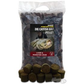   Haldorádó Catfish Bait Pellet 28mm Liver-Monster Crab Harcsázó Pellet 5kg