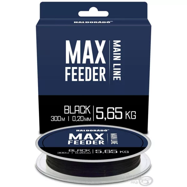 Haldorádó Max Feeder Black 0,20mm 300m Monofilna Żyłka Główna