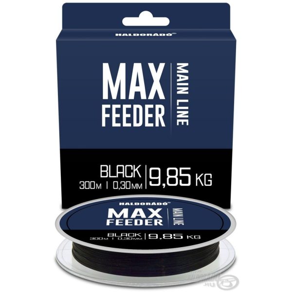 Haldorádó Max Feeder Black 0.30mm 300m Monofil Mainline