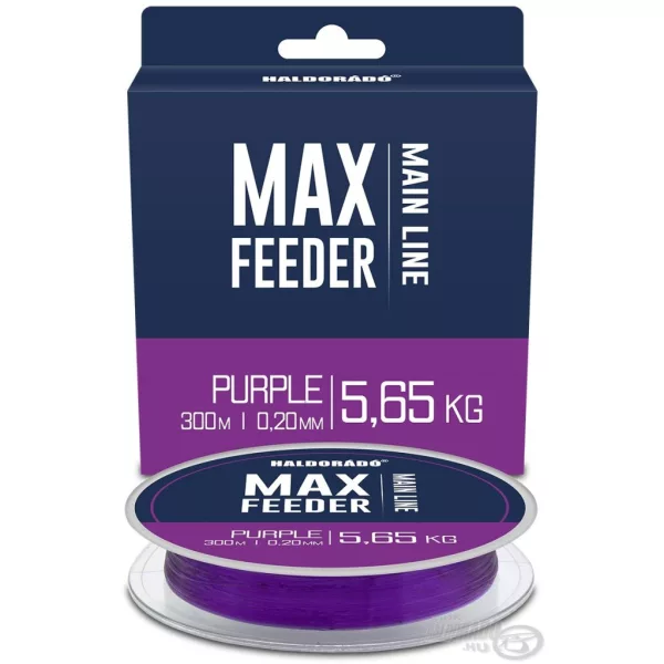 Haldorádó Max Feeder Purple 0,20mm 300m Monofilna Żyłka Główna