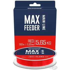   Haldorádó Max Feeder Red 0,20mm 300m Monofilna Żyłka Główna