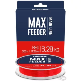 Haldorádó Max Feeder Red 0.22mm 300m Monofil Mainline