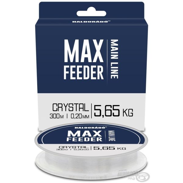 Haldorádó Max Feeder Crystal 0,20mm 300m Żyłka Główna Monofilowa