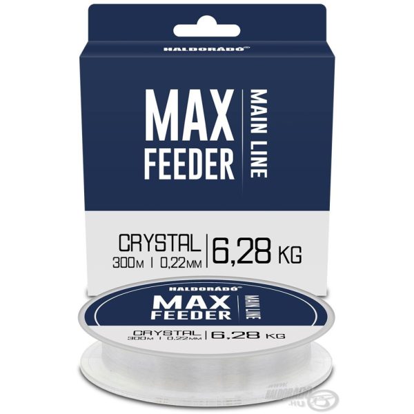 Haldorádó Max Feeder Crystal 0,22mm 300m Żyłka główna monofilowa