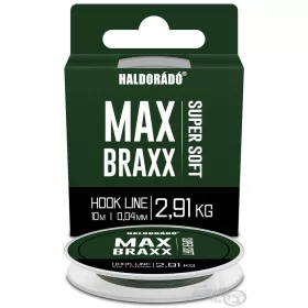   Haldorádó Max Braxx Super Soft Hook Line 0,04mm 10m Pleciona Przyponówka
