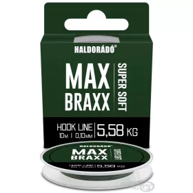   Haldorádó Max Braxx Super Soft Hook Line 0,10mm 10m Pleciona Przyponówka