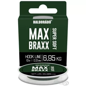   Haldorádó Max Braxx Super Soft Hook Line 0,12mm 10m Pleciona Przyponówka