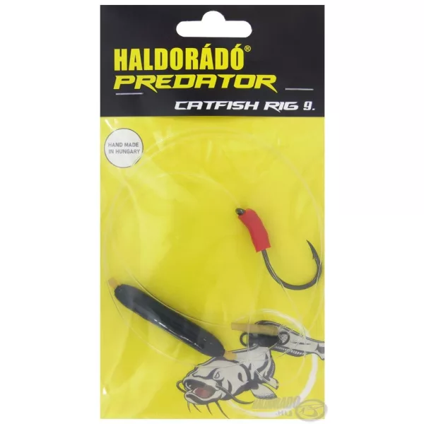 Haldorádó Catfish Rig 9 Pop-Up Przypon Sumowy z Pijawką 100cm