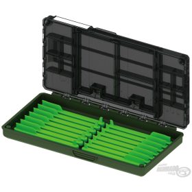   Haldorádó Feeder Box Feeder Aprócikk és Előketartó Doboz Mágneses Létrákkal 24,8x13x3,8cm