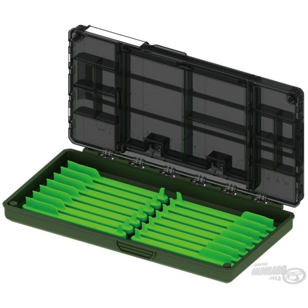 Haldorádó Feeder Box Feeder Aprócikk és Előketartó Doboz Mágneses Létrákkal 24,8x13x3,8cm